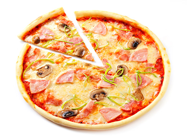 Пицца Cosa Nostra с ветчиной и беконом